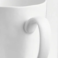 Mercer 14-oz. Matte White Porcelain Mug