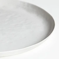 Mercer Matte White Porcelain Round Platter