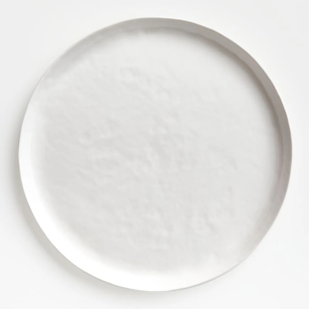 Mercer Matte White Porcelain Round Platter