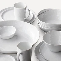 Mercer White Porcelain 5" Mini Bowls, Set of 8