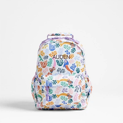 Mermaids Small Kids Backpack with Side Pockets
