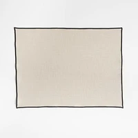 Mercer Merrow-Stitch Warm Natural Organic Cotton Placemat