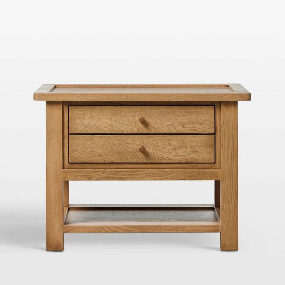 Millbrook Natural Light Oak Nightstand