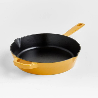Milo by Kana Cast Iron Cookware Ultimate Skillet 10" Dijon