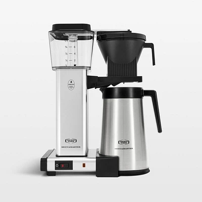 Moccamaster KBGT Thermal Brewer 10-Cup Polished Silver Coffee Maker