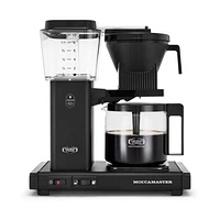 Moccamaster KBGV Select Glass Brewer 10-Cup Matte Black Coffee Maker