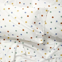 Stay Cool Modern Basketball Organic Cotton Kids Twin Sheet Set