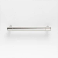 Modern 4" Flat-End Polished Chrome Cabinet Drawer Bar Pull