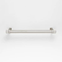 Modern 6" Fluted Brushed Nickel Cabinet Drawer Bar Pull