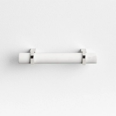 Modern Marble Chrome Silver Cabinet Drawer Bar Pull 3"