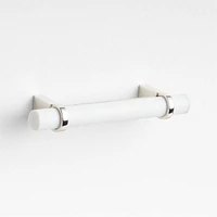 Modern Marble Chrome Silver Cabinet Drawer Bar Pull 4"