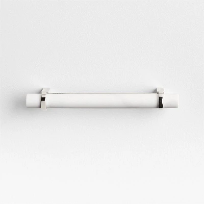 Modern Marble Chrome Silver Cabinet Drawer Bar Pull 5"