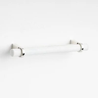 Modern Marble Chrome Silver Cabinet Drawer Bar Pull 6"