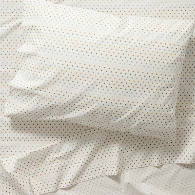 Modern Star Kids Organic Brushed Cotton Multicolor Twin Sheet Set