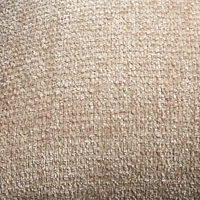 Monarch Chenille 18x18 Natural Taupe Throw Pillow Cover