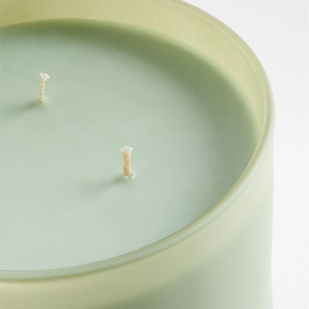Monochrome No. 14 Matcha -Wick Scented Candle - Leaves