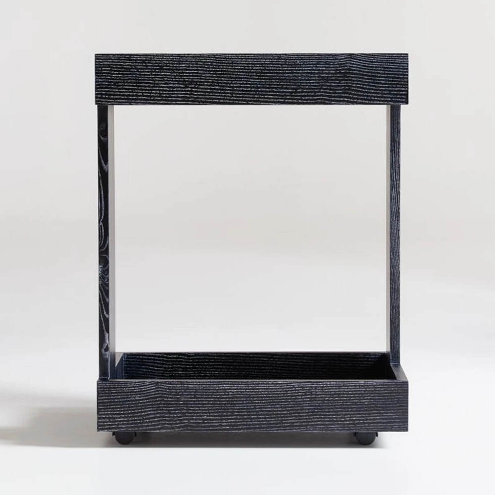 Mondrian Black Bar Cart