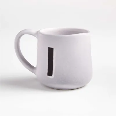 "I" Monogrammed Mug