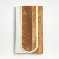 "U" Monogrammed Serving Board