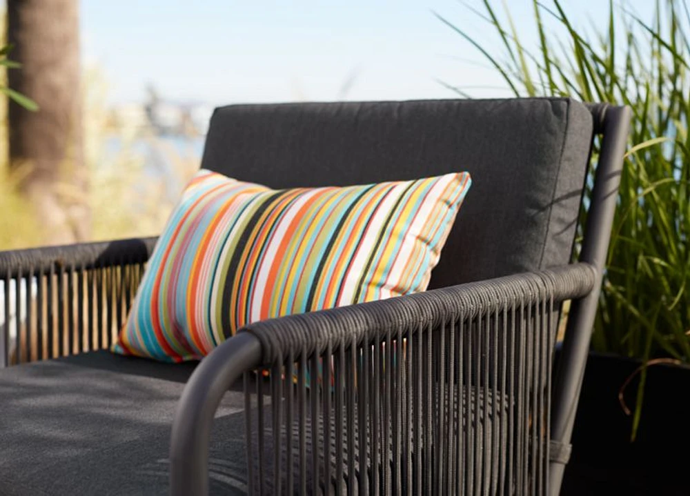 Morocco Graphite Lounge Chair