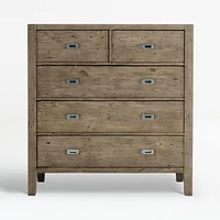 Morris Ash Grey 5-Drawer Chest