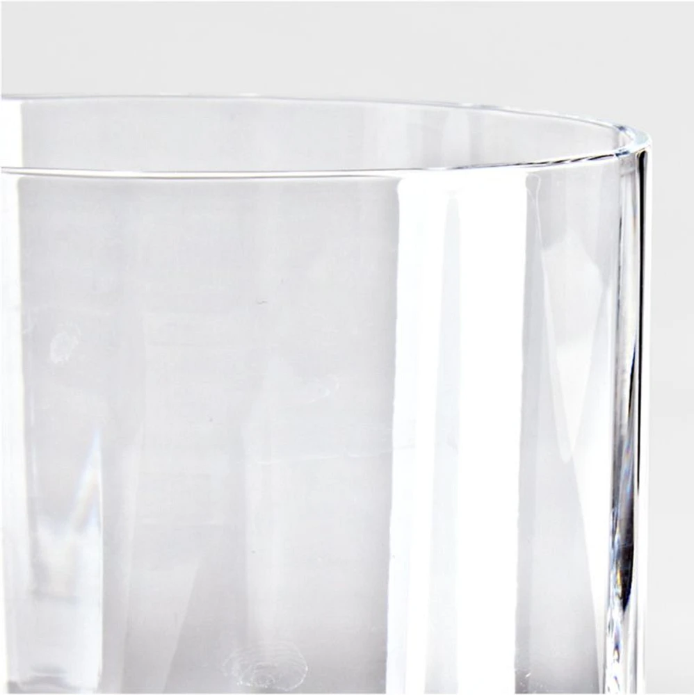 Moxie Optic Double Old-Fashioned Glass