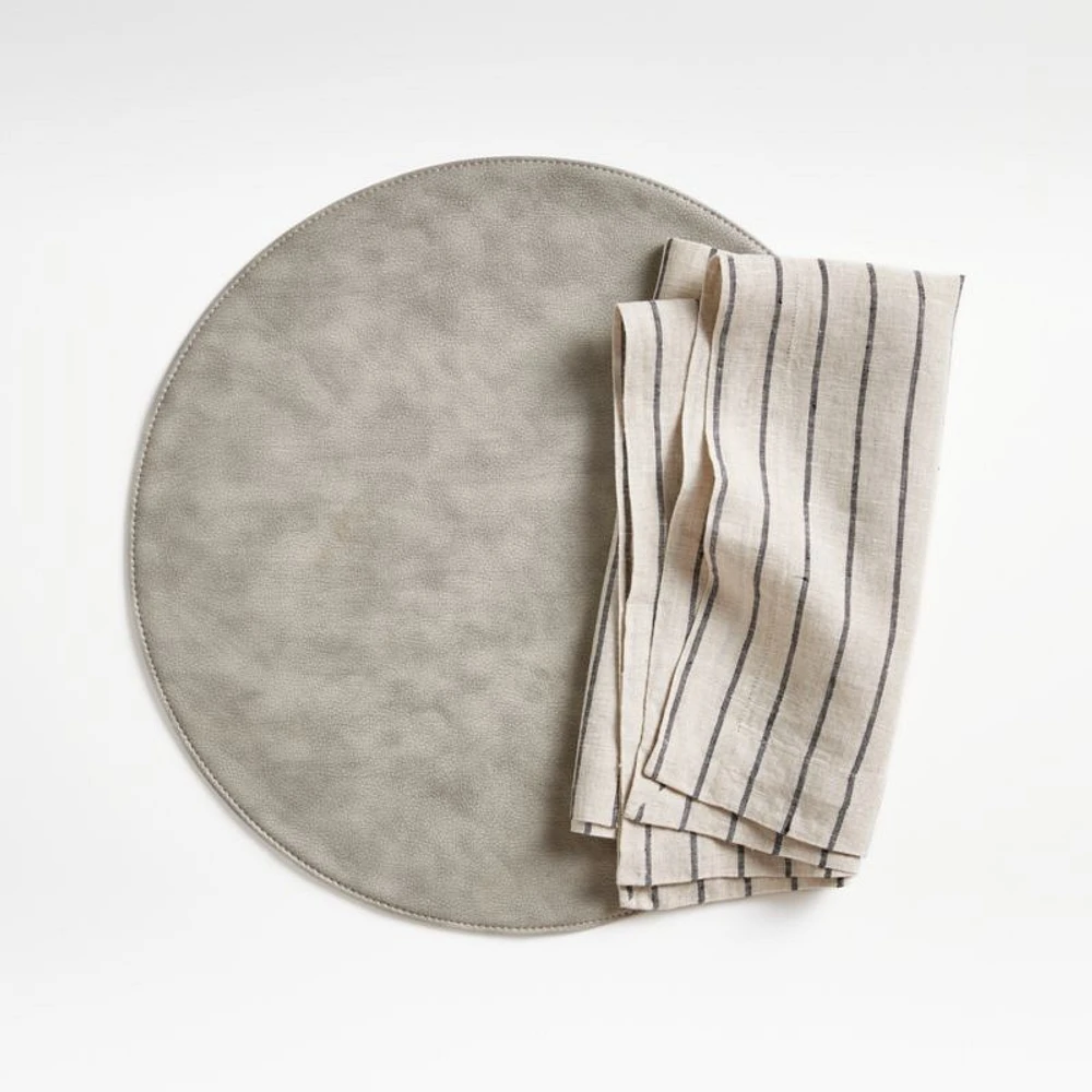 Suits Linen Cloth Dinner Napkins, Set of 4