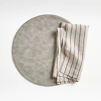 Suits Linen Cloth Dinner Napkins, Set of 4