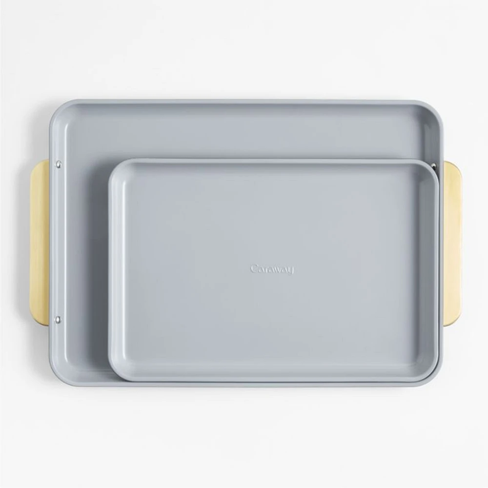Caraway Home ® Graphite Non-Stick Ceramic Baking Sheet Duo