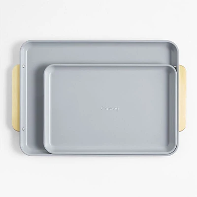 Caraway Home ® Graphite Non-Stick Ceramic Baking Sheet Duo