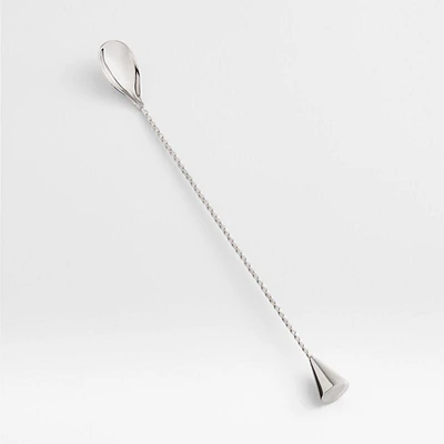 Nara Stainless Steel Bar Spoon with Muddler
