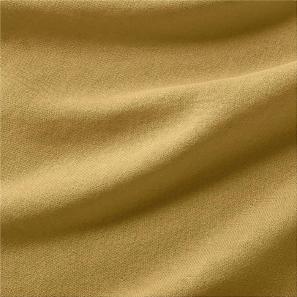 New Natural Hemp Savannah Yellow Standard Bed Pillow Sham