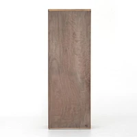 Natasha Solid Pine Wood Bookcase with Shelves