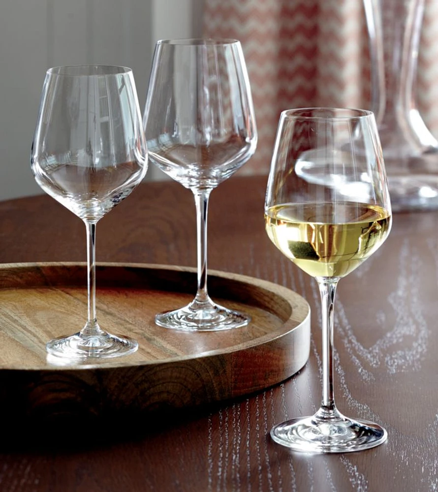 Nattie 12-Oz. White Wine Glasses, Set of 8