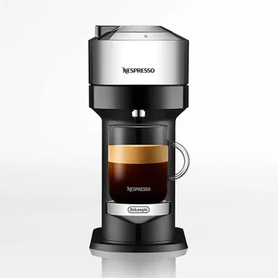 Nespresso ® by De'Longhi ® Chrome Vertuo Next Deluxe