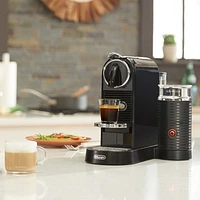 Nespresso ® by De'Longhi ® Citiz Black Espresso Machine with Aeroccino Frother