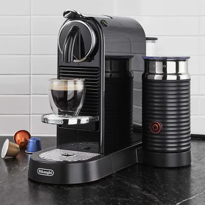 Nespresso ® by De'Longhi ® Citiz Black Espresso Machine with Milk Frother