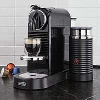 Nespresso ® by De'Longhi ® Citiz Black Espresso Machine with Aeroccino Frother