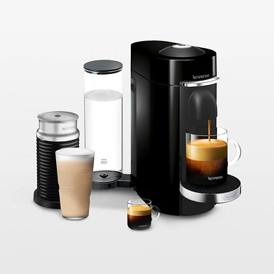 Nespresso ® by De'Longhi ® VertuoPlus Deluxe Espresso Machine with Aeroccino Frother