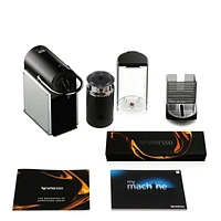 Nespresso ® by De'Longhi ® Aluminum Pixie Espresso Machine with Aeroccino Frother