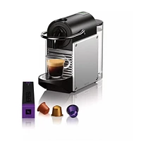 Nespresso ® by De'Longhi ® Aluminum Pixie Espresso Machine with Aeroccino Frother