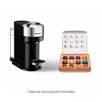 Nespresso ® by De'Longhi ® Vertuo Next Chrome Espresso Machine with Aeroccino Frother