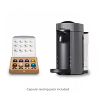 Nespresso ® by De'Longhi ® Grey VertuoPlus Coffee and Espresso Machine with Aeroccino Frother