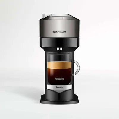Nespresso ® by Breville ® Vertuo Next Dark Chrome Coffee and Espresso Machine