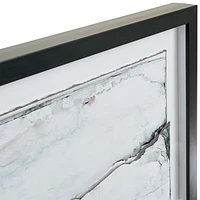"Nimbus Dimensional" Framed Paper Abstract Wall Art Print 32.75"x42.75" by Norman Wyatt Jr.