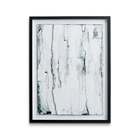 "Nimbus Dimensional" Framed Paper Abstract Wall Art Print 32.75"x42.75" by Norman Wyatt Jr.