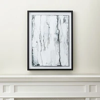"Nimbus Dimensional" Framed Paper Abstract Wall Art Print 32.75"x42.75" by Norman Wyatt Jr.