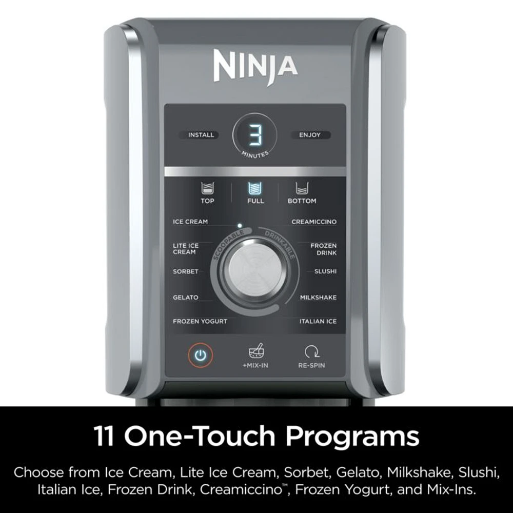 Ninja ® CREAMi ® Deluxe 11-in-1 Ice Cream and Frozen Treat Maker