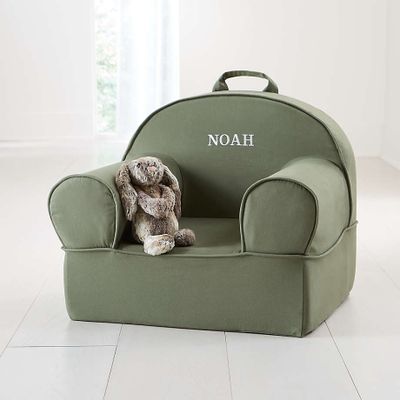 Large Dark Green Nod Chair Cover
