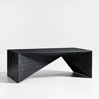 Nord Charcoal Rectangular Wood Coffee Table